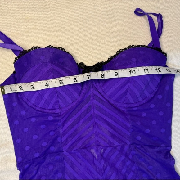 Victorias Secret intimates Nightie. Size 34D. Deep purple color. - Picture 10 of 10